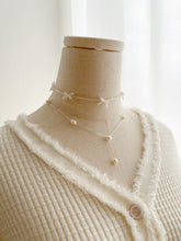 Load image into Gallery viewer, Pearl Line Necklace