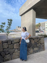 將圖片載入圖庫檢視器 Pocket Denim Slit Skirt