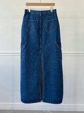 將圖片載入圖庫檢視器 Pocket Denim Slit Skirt