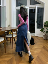將圖片載入圖庫檢視器 Pocket Denim Slit Skirt