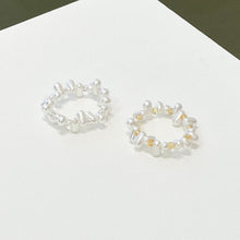 Load image into Gallery viewer, Oval Pearl Ring