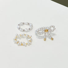 Load image into Gallery viewer, Heart Pearl Ring