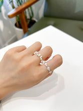 Load image into Gallery viewer, Heart Pearl Ring