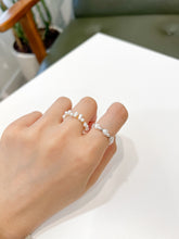 Load image into Gallery viewer, Heart Pearl Ring