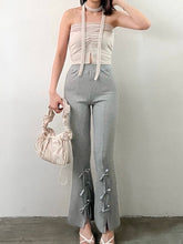 Load image into Gallery viewer, Ribbon Slit Pants