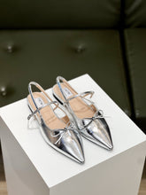 將圖片載入圖庫檢視器 Ribbon Slingback Flats