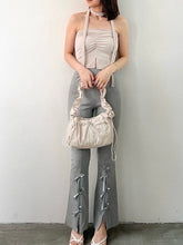Load image into Gallery viewer, Ribbon Slit Pants