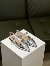 將圖片載入圖庫檢視器 Ribbon Slingback Flats