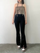 Load image into Gallery viewer, Ribbon Slit Pants