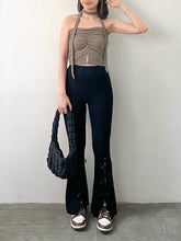 Load image into Gallery viewer, Ribbon Slit Pants