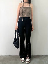 Load image into Gallery viewer, Ribbon Slit Pants