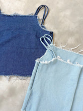 Load image into Gallery viewer, Denim Double Vest