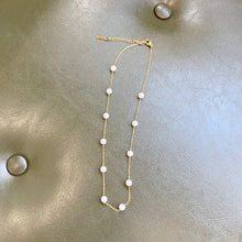 Load image into Gallery viewer, Pearl Ball Necklace