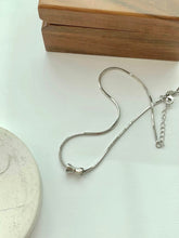 Load image into Gallery viewer, S925 Bowtie Necklace