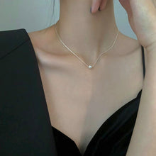 Load image into Gallery viewer, S925 Pearl Necklace