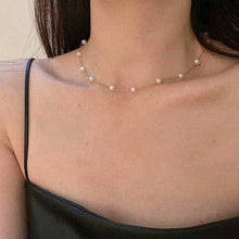 Load image into Gallery viewer, Pearl Ball Necklace