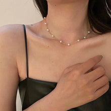 Load image into Gallery viewer, Pearl Ball Necklace