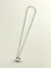 Load image into Gallery viewer, Heart Chain Dot Necklace