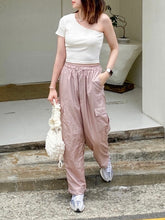 Load image into Gallery viewer, Cotton One Shoulder Top