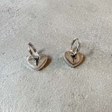 Load image into Gallery viewer, Heart Lock Earrings