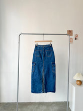 將圖片載入圖庫檢視器 Pocket Denim Slit Skirt