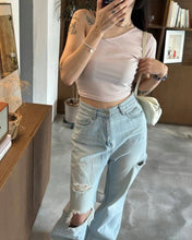 Load image into Gallery viewer, Cotton One Shoulder Top