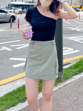 Load image into Gallery viewer, Cotton One Shoulder Top