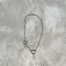 Load image into Gallery viewer, Heart Chain Necklace