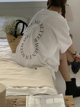 Load image into Gallery viewer, Oversized NTY T-shirt Dress
