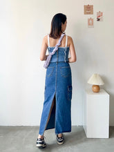 將圖片載入圖庫檢視器 Pocket Denim Slit Skirt
