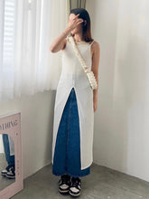 將圖片載入圖庫檢視器 Pocket Denim Slit Skirt