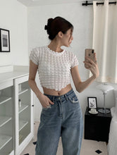 Load image into Gallery viewer, Bubble Cropped Top
