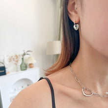 Load image into Gallery viewer, Heart Lock Earrings