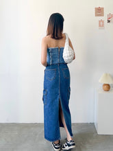 將圖片載入圖庫檢視器 Pocket Denim Slit Skirt