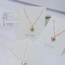 將圖片載入圖庫檢視器 S925 Heart Ball Necklace