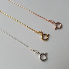 Load image into Gallery viewer, S925 Basic Snake Necklace