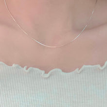 Load image into Gallery viewer, S925 Basic Snake Necklace