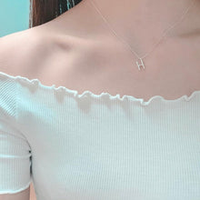 Load image into Gallery viewer, S925 Alphabet Necklace