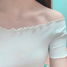 Load image into Gallery viewer, S925 Alphabet Necklace