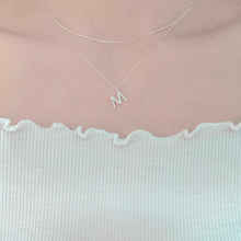 Load image into Gallery viewer, S925 Alphabet Necklace
