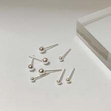 Load image into Gallery viewer, S925 Basic Ball Earrings