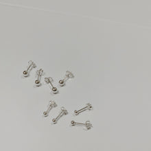 Load image into Gallery viewer, S925 Basic Ball Earrings