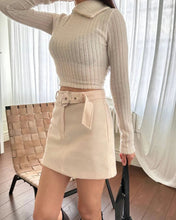將圖片載入圖庫檢視器 Wool Belt Skirt