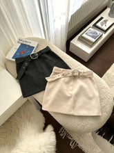 將圖片載入圖庫檢視器 Wool Belt Skirt