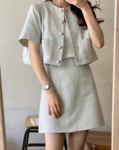 Load image into Gallery viewer, Pure Tweed Skirt
