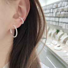 Load image into Gallery viewer, S925 Circle Earrings