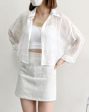 Load image into Gallery viewer, Pure Tweed Skirt
