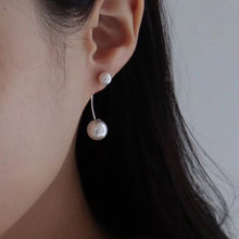 Load image into Gallery viewer, Pearl Ball Earrings