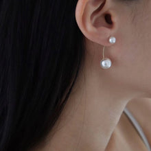 Load image into Gallery viewer, Pearl Ball Earrings