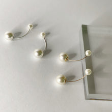 Load image into Gallery viewer, Pearl Ball Earrings